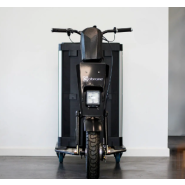 Triporteur électrique Cobrane P1 avec caisson déchet inox 1m³ - Charge 100 kg - Motorisation 1000W_1