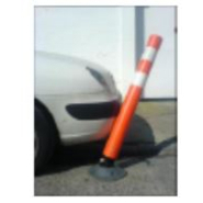 Balise de jalonnement routière articulée à 360° en PEHD - 3 hauteurs disponibles - STI Balisage routier_1