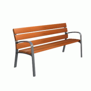 Banc et fauteuil Modo bois et fonte_1