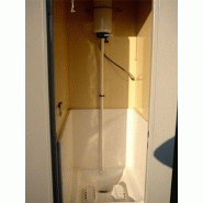 Bungalow de chantier sanitaire 2 m 65 / monobloc / sanitaire / aménagé_1