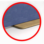 Cloison panneau acoustique vertical sur base plate So Montilla_1