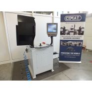 Machine d'équilibrage verticale CIMAT - haute précision et configuration flexible pour déséquilibre statique et dynamique_1
