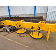 Palonnier à ventouses Amio - Charges jusqu'à 300 kg - Pour manutention de cartons, fûts, sacs et plaques en bois_1