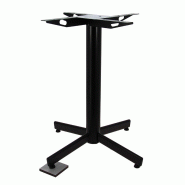 Pied de table restaurant auto ajustable Genève - NOIR_1