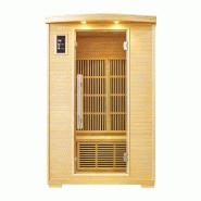 SAUNA INFRAROUGE NORDICA® CARBONE IR2 - (2 PLACES) 120X100_1