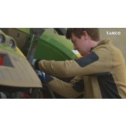 Série 1400 - Enrubanneuse agricole Tanco - poids 1320 kg - contrôle hydraulique variable et table fractionnée_1