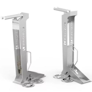 Station de réparation vélo universelle avec cale roue - 22 outils - Résistante intérieur/extérieur_1