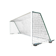 But de foot à 11 transportable en aluminium - Profil ovoïde 120x100mm - Dimensions 7.32m x 2.44m - Lest intégré et kit roues 360°_1