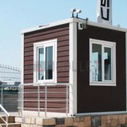 Guérite de Gardiennage et Kiosque Préfabriqué - Panneau Sandwich Isolé - Laine de Roche, Polyuréthane ou Polystyrène_1