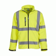 Blouson veste softshell de securite - haute visibilite_1