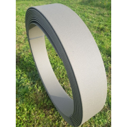 Bordure à dérouler BAD14/2 Urbi Roul' - Gris naturel 100% recyclé - 14 cm x 2 m - Polyal recyclé_1