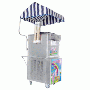 Machine à Glace Italienne 2 parfums + mix 38 L/h - refroidissment à air - 2,7 kW_1