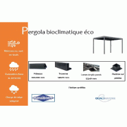 Pergola bioclimatique autoportée éco - 4000 / 4000_1