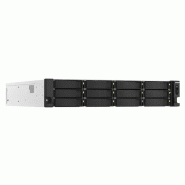 QNAP TS-h1887XU-RP NAS Rack (2 U) Intel Xeon E E-2334 16 Go DDR4 0 To QuTS hero Noir, Blanc_1