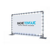 Stand simple sur pieds plats - Bâche Tendue - So-Stand_1