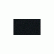 Canapé convertible express Jackson 140 cm - sommier lattes - cuir vachette noir - matelas 16 cm - ouverture rapide_1