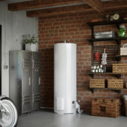 Chauffe-eau électrique Cangar vertical sur socle 300L - ACI hybride_1