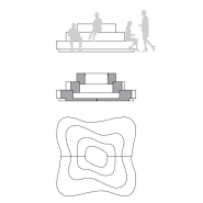 Mobilier urbain - Crusöe de Roger Albero - Réf 559-crue-e - différentes hauteurs - 685 kg à 3.570 kg_1