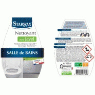 Nettoyant multi-surfaces javel STARWAX 0.5 L - Action blanchissante et détachante_1