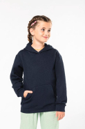 Sweat-shirt capuche enfant - Kariban - Réf : K477 - 80% coton / 20% polyester - Look sportswear et casual_1