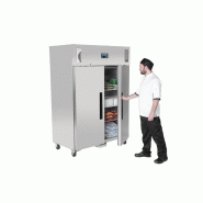Armoire réfrigérée négative double Inox GN 2/1 - 2 portes - Série G - 1200L | Polar - G595_1