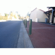 Caniveau double pente en béton - cc1 classe u - gris naturel - l. 1 m_1