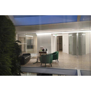 Cloison modulaire vitrée bord à bord pour bureaux & locaux professionnels_1