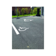 Peinture blanche pour marquage au sol sans toluène - Idéale pour usage urbain et routier - 25 kg_1