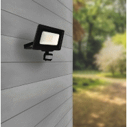 Projecteur mural Kreon 20W 1700lm - détecteur de mouvement - noir_1