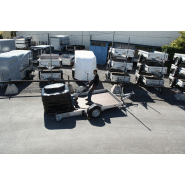 Remorque qui se pose au sol à 1 essieu bpw 1350 kg avec freins pour le transport de grosse moto gros cube - humbaur - hkt 4095_1