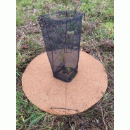 50 disques de paillage en coco - 60 cm - protection des arbres - 100% biodégradable_1