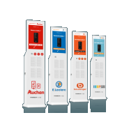 Borne de 24 batteries portables en libre service pour les espaces à fort trafic - Consommation énergétique 0,4 kWh/j_1