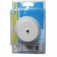 Pavillon conique tibelec, plastique, blanc