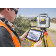 Tablette pour les travaux topographiques sur le terrain et la collecte de données sig - trimble t10_1