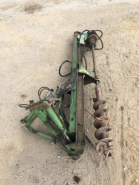 Tarière NC hydraulique - Occasion - Vis coulissante - Course 1200mm - Diamètre 200mm - Attelage 3 points orientable_1