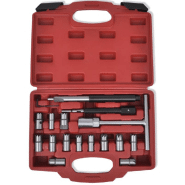 Vidaxl ensemble de couteau de siège d'injecteur diesel 17 pcs 210282_1