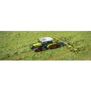 Faneuse CLAAS avec système de dispersion MAX SPREAD