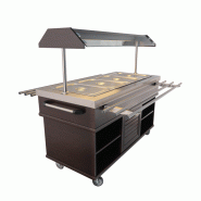 Buffet réfrigerée gn 4/1 l1500mm 7078.0010 COMBISTEEL_1