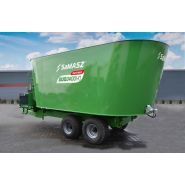 Duo 1200 - Mélangeuse agricole SaMASZ - capacité 12m³ - 2 vis mélangeuses pour un mélange rapide_1
