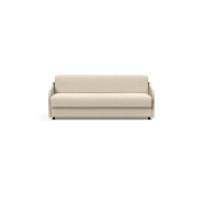 Canapé-lit design Eivor Spring 195x160 cm - Tissu Phobos Latte - Innovation Living_1