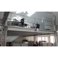Mezzanine industrielle - ddi rayonnage - permettant de stocker jusqu’à plus de 1000 kg/m²_1