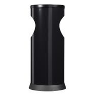 Réf. 58945 Kipso - Cendrier corbeille étouffoir 0,25L/17,5L - Rossignol - Noir graphique - Fabrication française_1