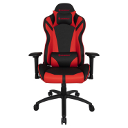 Siège réglable AZGENON Z300 Rouge - Accoudoirs 4D, appui-tête et coussin lombaire - Réf : AZG_Z300_BKRED_1