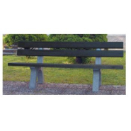 Banc public en plastique recyclé hanit - PICADILLY - 7 coloris disponibles - 200 cm et 150 cm_1