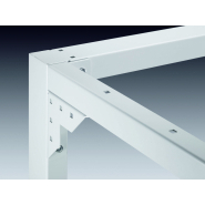 Établi à ossature Cubio Mpx avec armoire à 4 tiroirs - 41003226.11V - LxPxH 2000x750x840 mm_1