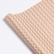 Papier cadeau chevrons blancs en 0.70x100 m_1