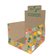 Sac écologique réutilisable - poche bio en coton organique naturel 150g/m2 - 35H x 40L x 7P cm_1