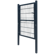 Vidaxl portillon acier 106x248 cm anthracite 142027_1