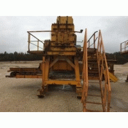 Broyeur à percussion HAZEMAG AP4S - charpente sur skid avec passerelles, moteur et transmission_1