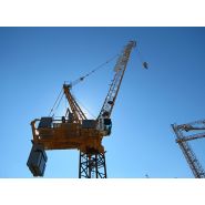 Grue à tour MR 618 - Manitowoc - hauteur sous crochet 74.4 m, charge maxi 32 t, portée 60 m_1